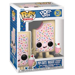 Pop! Ad Icons -  Pop-Tarts - Mascot Strawberry Milkshake Vinyl Figure (Funko #251)