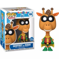 Pop! Toys R Us DC - Geoffrey As Robin (#144) Toys R Us Exclusive (used, see description)