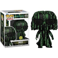 Pop! Matrix - Neo (#1172) Glows In The Dark (used, see description)