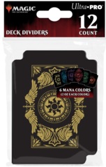 Ultra Pro - MTG Mana Card 7 Color Wheel Dividers 12 ct