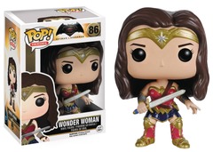 Pop! Heroes Batman V Superman - Wonder Woman (#86) (used, see description)