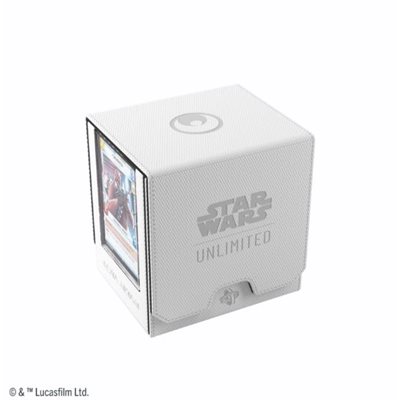 Gamegenic - Star Wars Unlimited Twin Suns Deck Pod - White/Black
