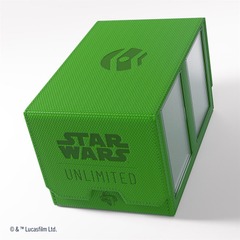 Gamegenic - Star Wars Unlimited Double Deck Pod - Green