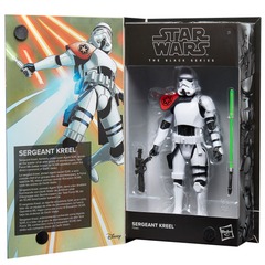 Star Wars The Black Series - Star Wars Comic Book - Sergeant Kreel 6in Action Figure (Re-Run)
