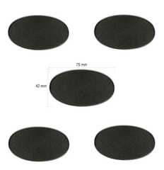 Citadel 75X42mm Oval Bases