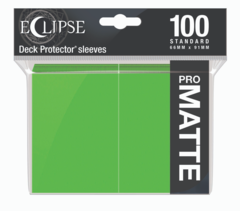 Ultra Pro - Sleeves - Pro Matte Eclipse - Lime Green 100 ct