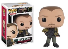 Pop! Heroes Suicide Squad - Rick Flag (#99) (used, see description)