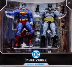 DC Multiverse - Bizarro & Batzarro 2pk Action Figure Set