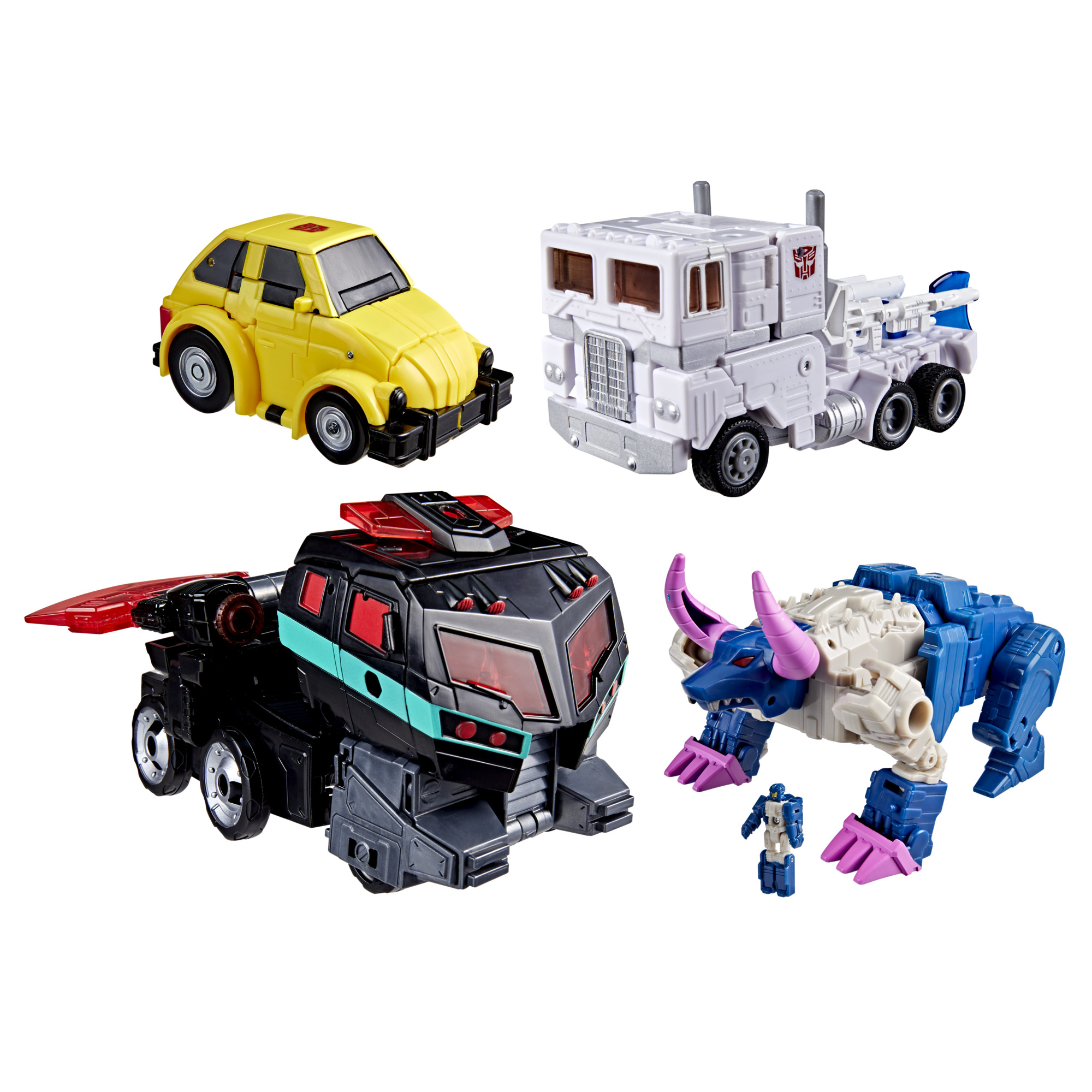 Transformers - Age of the Primes - Autobot vs Decepticon 4pack (Ultra Magnus, Autobot Bumper, Horri-Bull, Nemesis Prime)