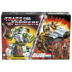 Transformers X GI Joe - Kup Triple T & Sgt Slaughter Action Figure Set