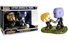 Pop! Marvel Avengers Infinity War - Captain America Vs Thanos (#698) Hot Topic Exclusive (used, see description)