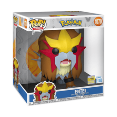 Pop! Games - Pokemon - Entei Jumbo 10in Vinyl Figure (Funko #1070) 2025 Convention Exclusive