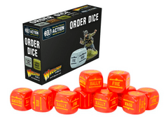 Bolt Action - Order Dice Red