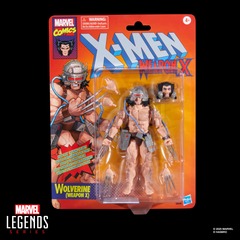 Marvel Legends - X-Men - Wolverine (Weapon X) Retro Cardback 6in Scale Action Figure