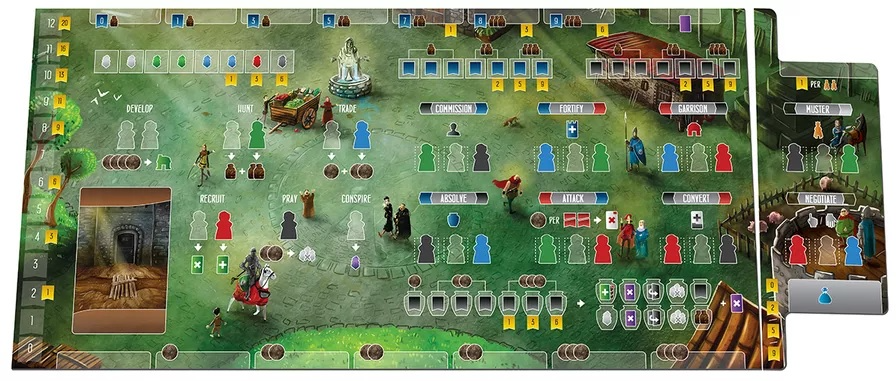 Paladins of the West Kingdom - City of Crowns