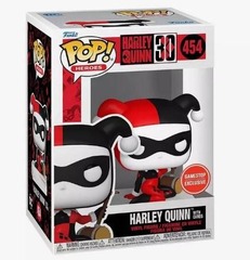 Pop! Heroes - DC Harley Quinn W/cards Vinyl Fig (Gamestop Exclusive)