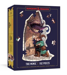 Dungeons & Dragons - The Mimic 102pc Mini Shaped Jigsaw Puzzle