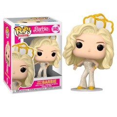 Pop! Barbie The Movie - Gold Disco Barbie (#1445) (used, see description)