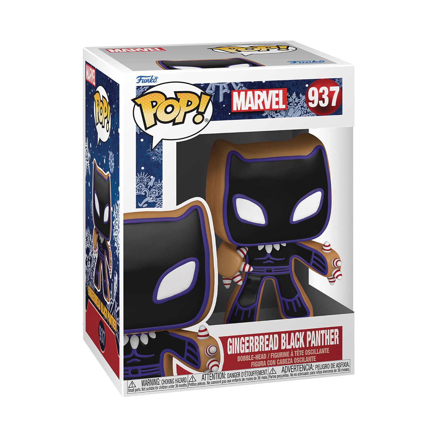 Pop! Marvel Holiday - Gingerbread Black Panther