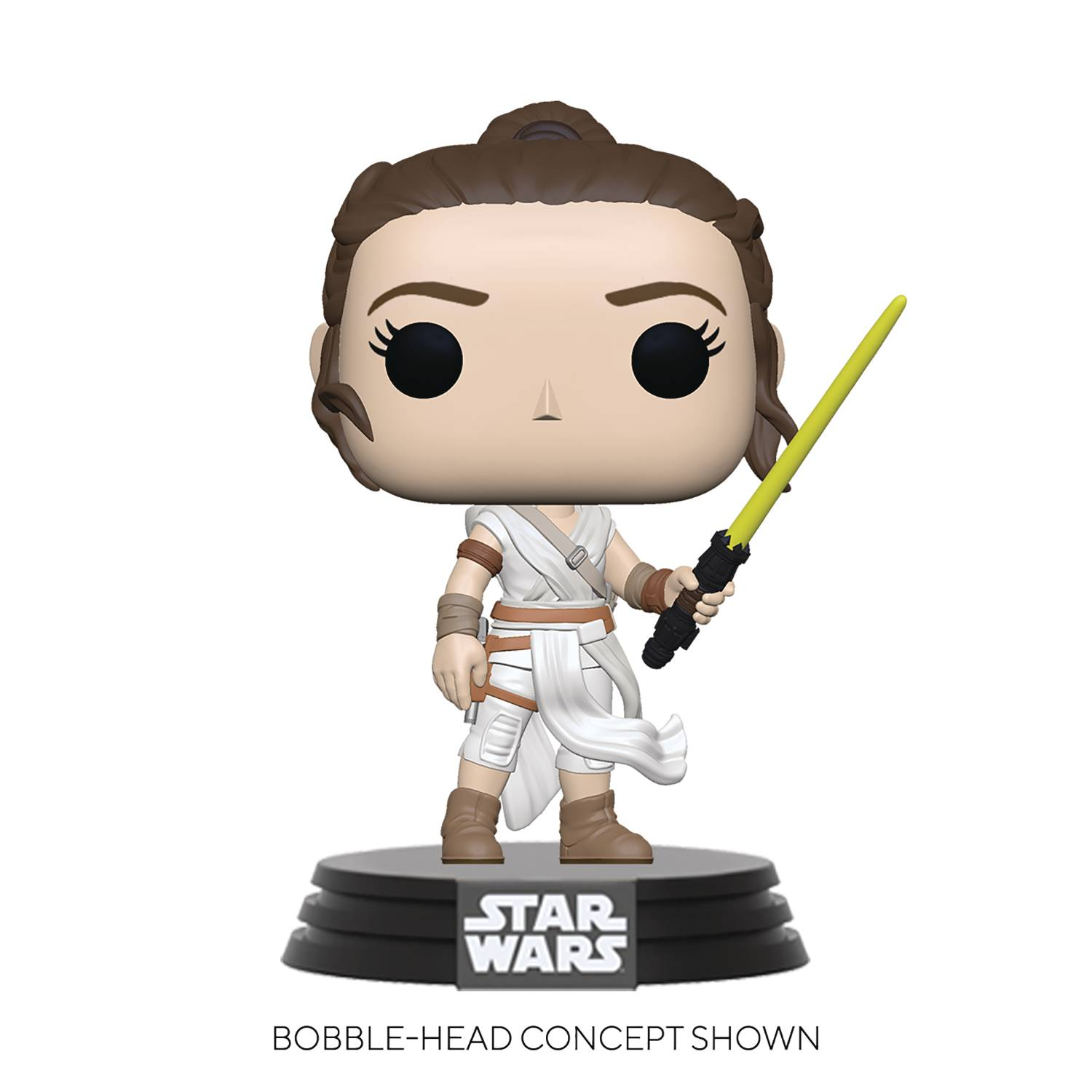 Pop! Star Wars The Rise of Skywalker - Rey w/ Yellow Lightsaber