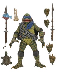 Universal Monsters X TMNT - Leonardo as The Creature from the Black Lagoon 7in Action Figure