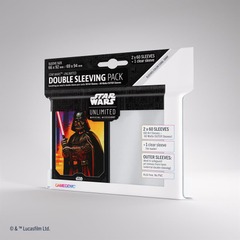 Gamegenic - Star Wars Unlimited Double Sleeves - Darth Vader 2x60ct