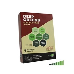Army Painter - Warpaints Flexible Triad Plus+ - John Blanche - Deep Greens