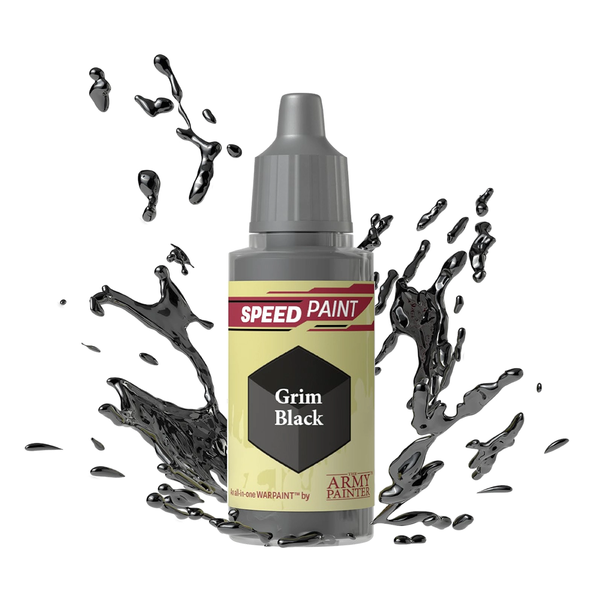 Army Painter - Speed Paint Grim Black (18ml)