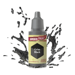 Army Painter - Speed Paint Grim Black (18ml)