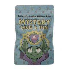 Mystery Dice Goblin - 7pc Mystery Dice & Pin
