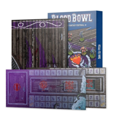 Blood Bowl -  Dark Elf Team - Pitch & Dugouts