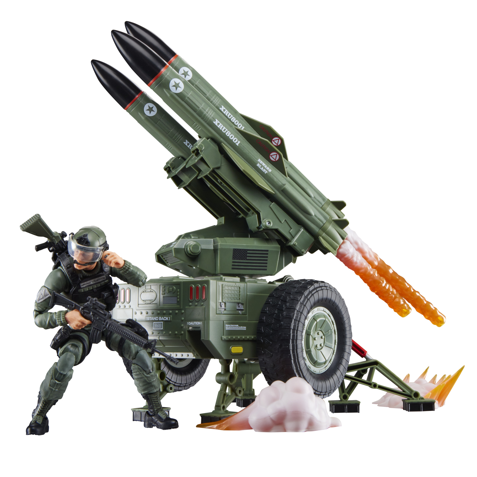 GI Joe Classified - Clayton “Hawk” Abernathy with M.M.S. (Mobile Missile System) Action Figure Set