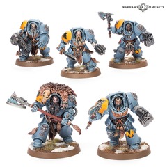 Space Wolves - Wolf Guard Terminators