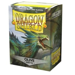 Dragon Shield - Matte Sleeves - Olive 100 ct