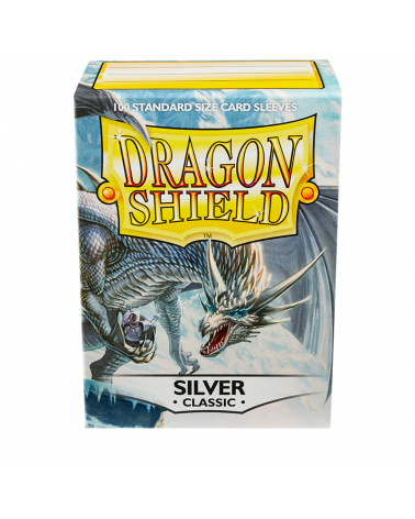 Dragon Shield - Classic Sleeves - Silver 100 ct
