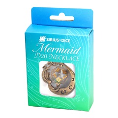 Sirius Dice - D20 Necklace - Mermaid