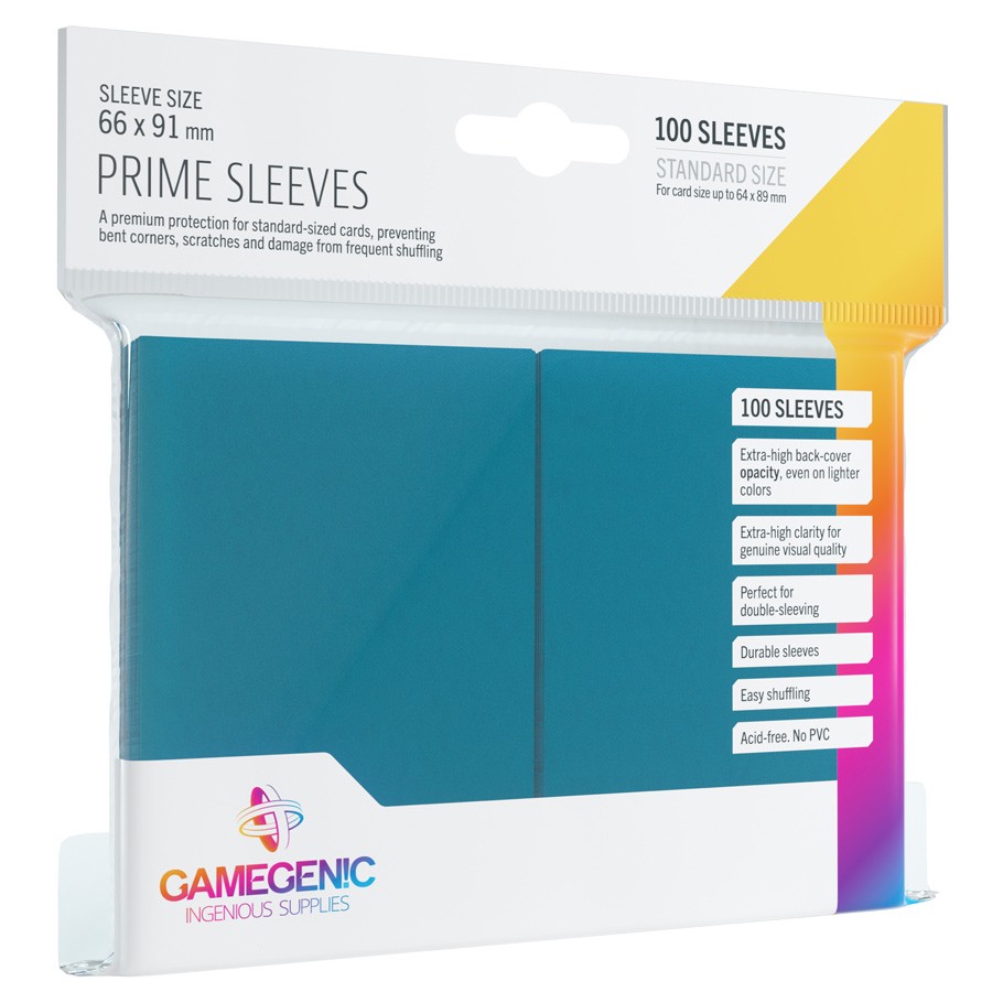 Gamegenic - Sleeves Prime - Blue 100 ct