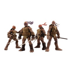 BST AXN - TMNT IDW - Zombie Turtles 5in Action Figure 4 Pack