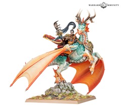Warhammer The Old World - Grand Cathay - Shugengan Lord on Great Spirit Longma