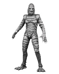 Universal Monsters - Ultimate Creature From The Black Lagoon B&W 7in Action Figure