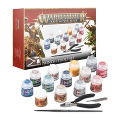 Age of Sigmar - Age of Sigmar Paint + Tools Set