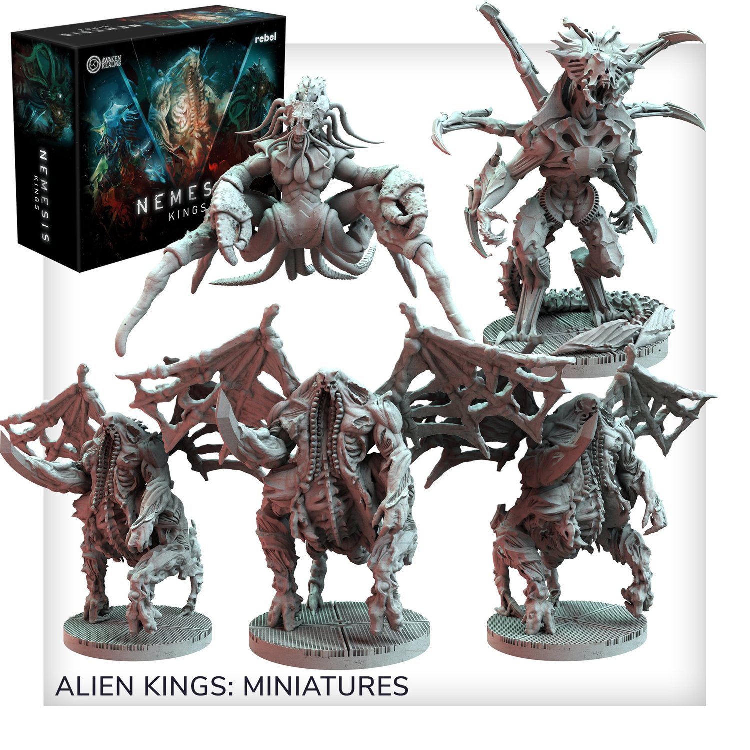 Nemesis - Alien Kings Miniature Set