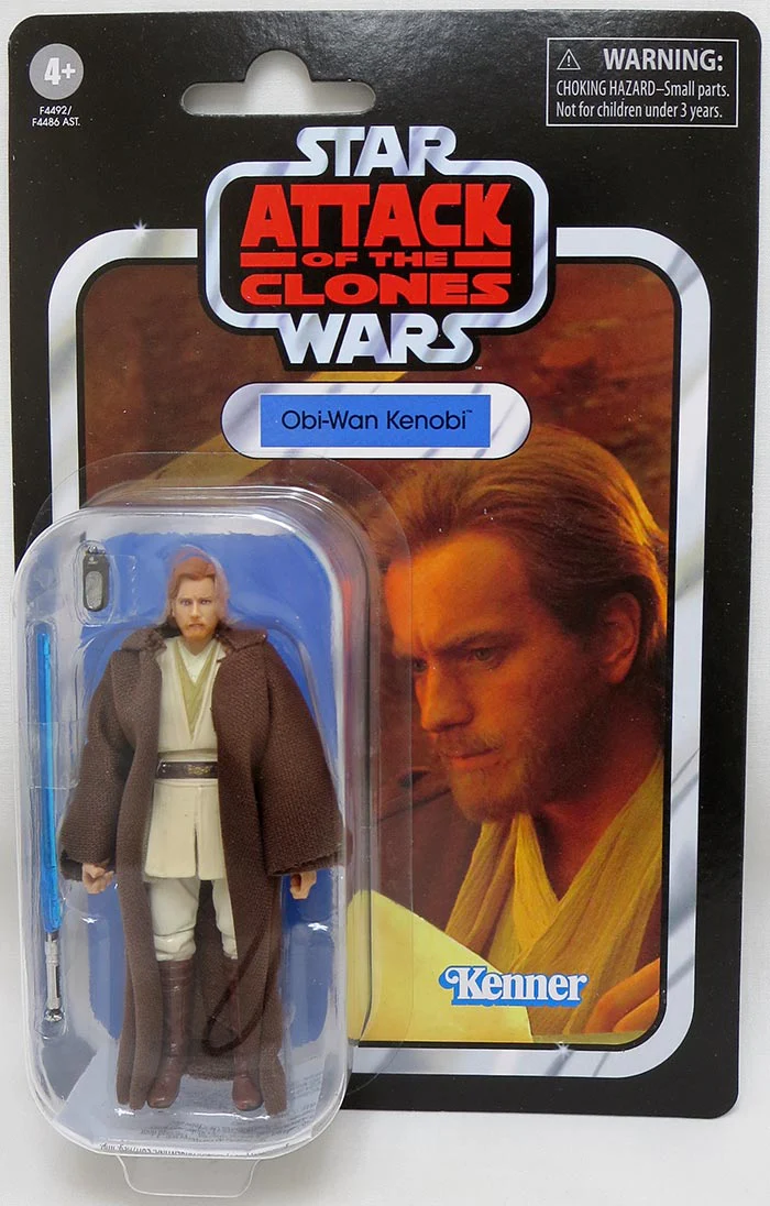 Star Wars - The Vintage Collection - Attack of the Clones - Obi-wan 3.75in Action Figure
