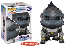 Pop! Games Overwatch - Winston (#97) 6 Inch (used, see description)