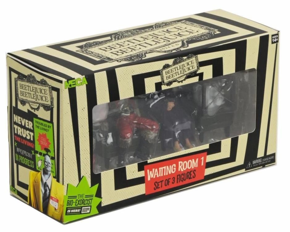 Beetlejuice - Waiting Room 1 3pc 3in Fig Set
