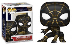 Pop! Spider-Man No Way Home - Spider-Man Black & Gold Suit (#911) (used, see description)