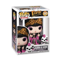 Pop! Movies - Elvira Mistress of the Dark - Elvira & Gonk Vinyl Fig