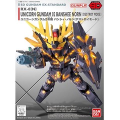 Gundam SD Ex-Standard - RX-O (N) Unicorn Gundam 02 Banshee Norn (Destroy Mode)