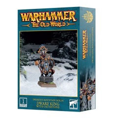 Warhammer The Old World - Dwarfen Mountain Holds - Dwarf King With Oathstone