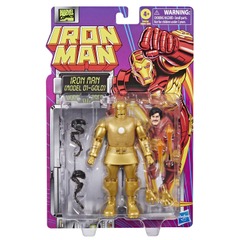 Marvel Retro Legends - Iron Man - Iron Man Model 01-Gold 6in Action Figure